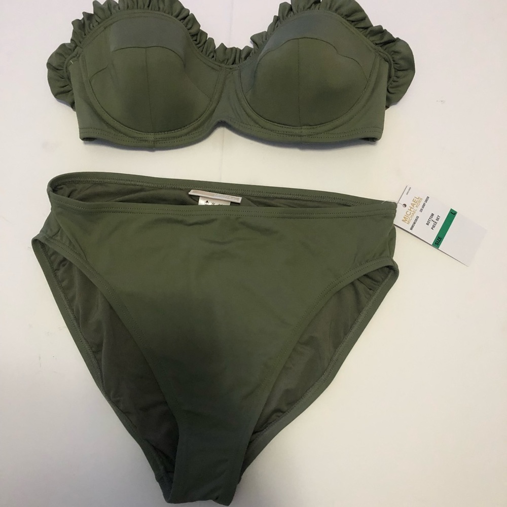 Michael Kors bikini  SwimSuit Bottom L Top S $130